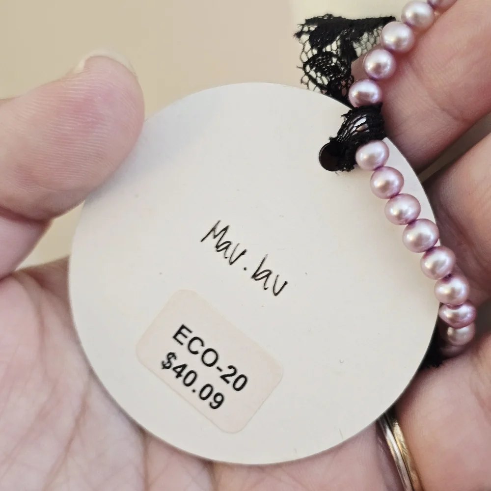 Pink Pearl Necklace